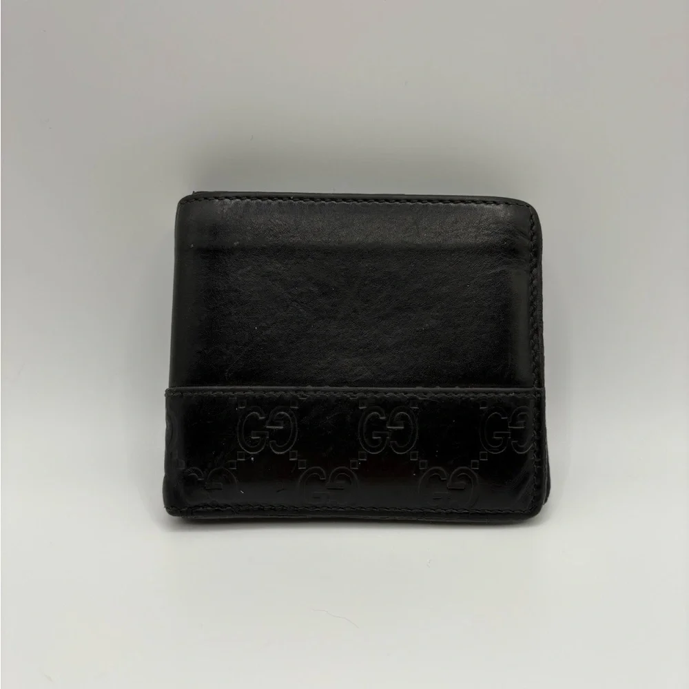 Leather Gucci Billfold Wallet (Ships in 24 Hours)